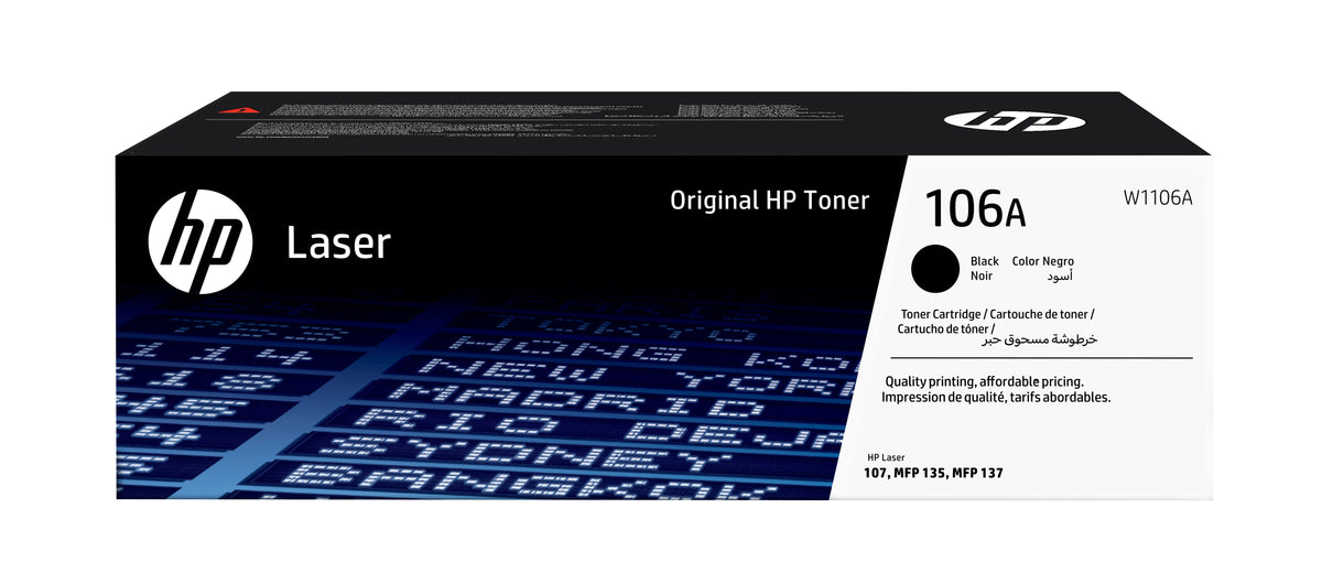 HP Inc. HP106A Black ORG LASER TONER/CARTRIDGE