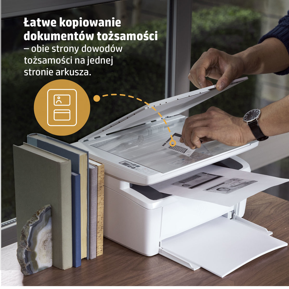 HP Inc. HP LaserJet MFP M140w Printer
