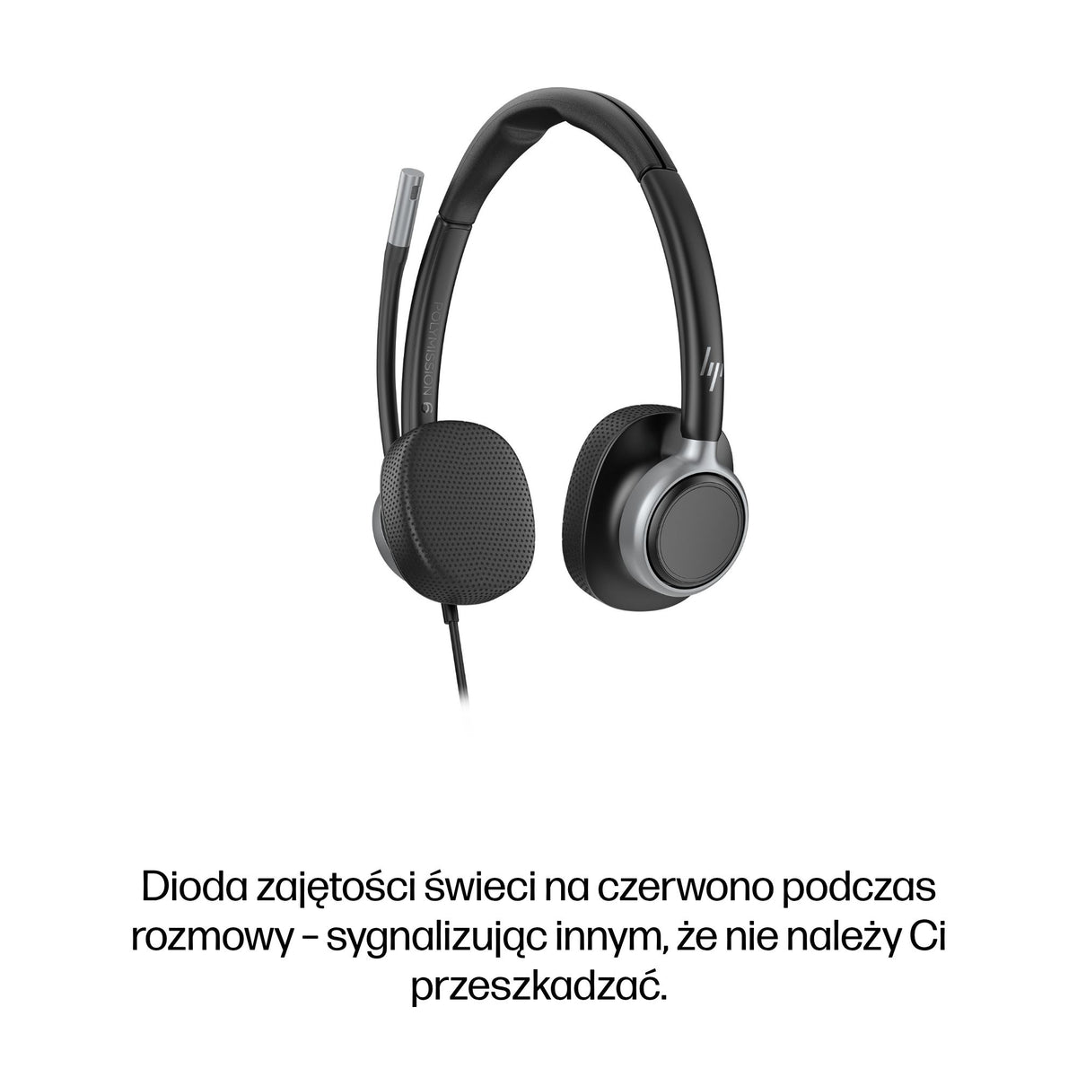 HP Inc. HP POLY MISSION 625 STEREO USB/WIRED HEADSET
