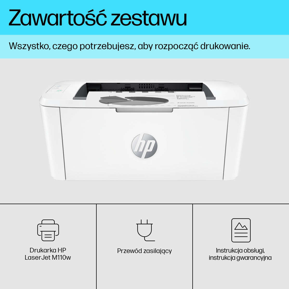 HP Inc. HP LaserJet M110w Printer