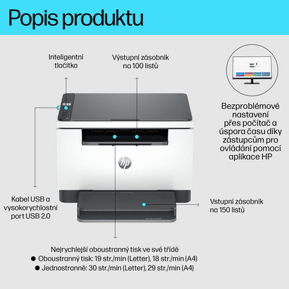 HP Inc. HP LaserJet MFP M234d Printer