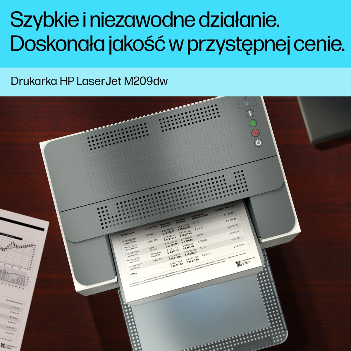 HP Inc. HP LaserJet M209dw Printer
