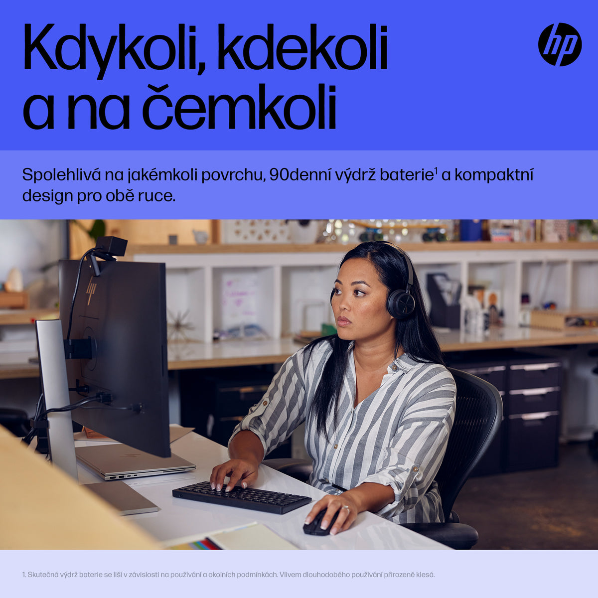 HP Inc. HP 715 RECHBL Mult-Dvc Bluetooth Mouse