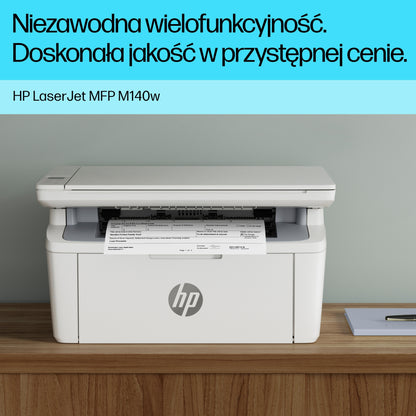 HP Inc. HP LaserJet MFP M140w Printer