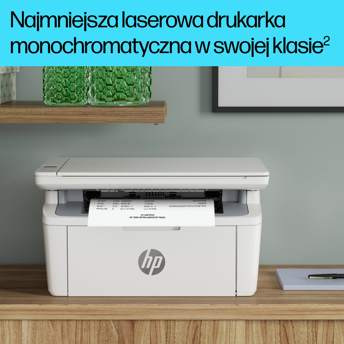 HP Inc. HP LaserJet MFP M140w Printer