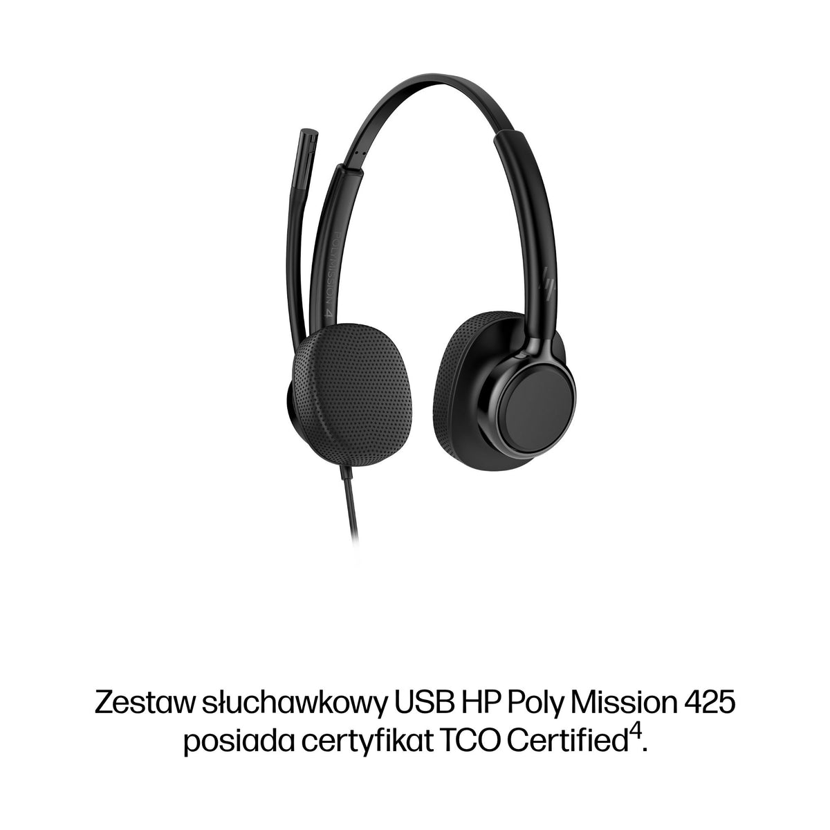 HP Inc. HP POLY MISSION 425 STEREO USB/WIRED HEADSET