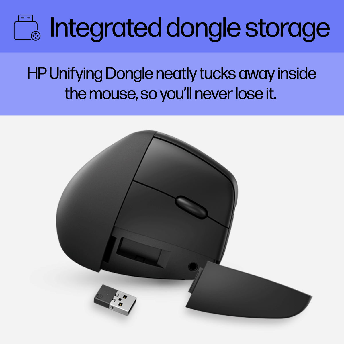 HP Inc. HP 925 Ergo VRTCL Wireless Mouse