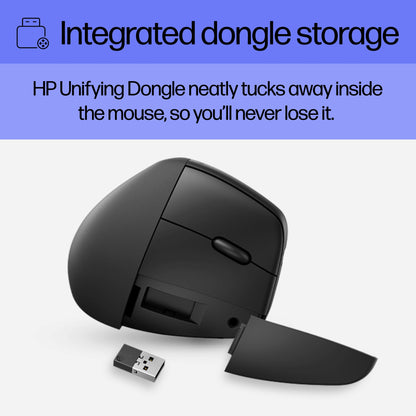 HP Inc. HP 925 Ergo VRTCL Wireless Mouse