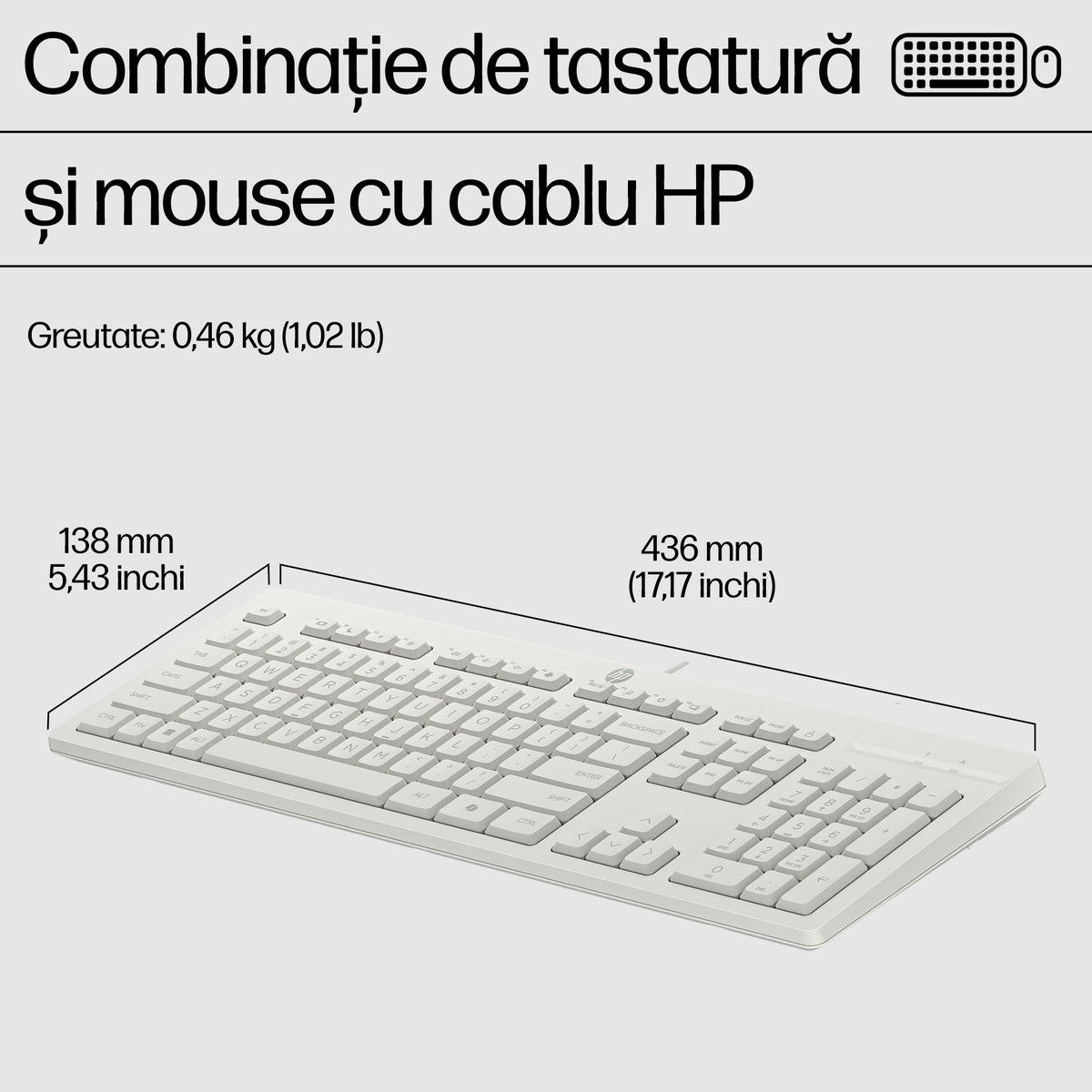 HP Inc. HP 225 WIRED MOUSE AND KB G2/.