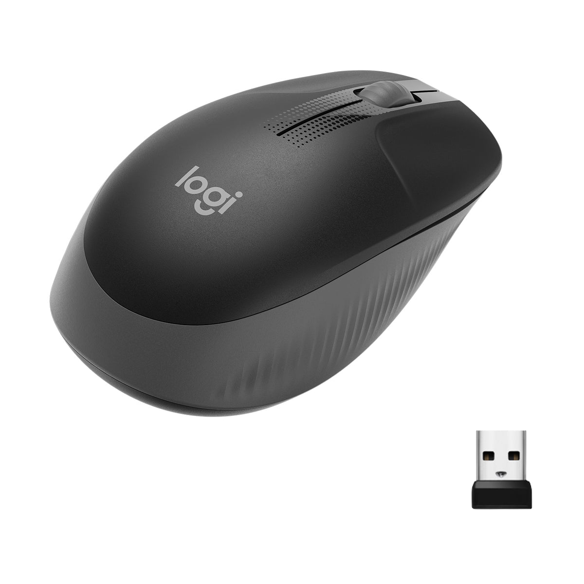 Logitech M190 FULL-SIZE WIRELESS MOUSE/CHARCOAL EMEA