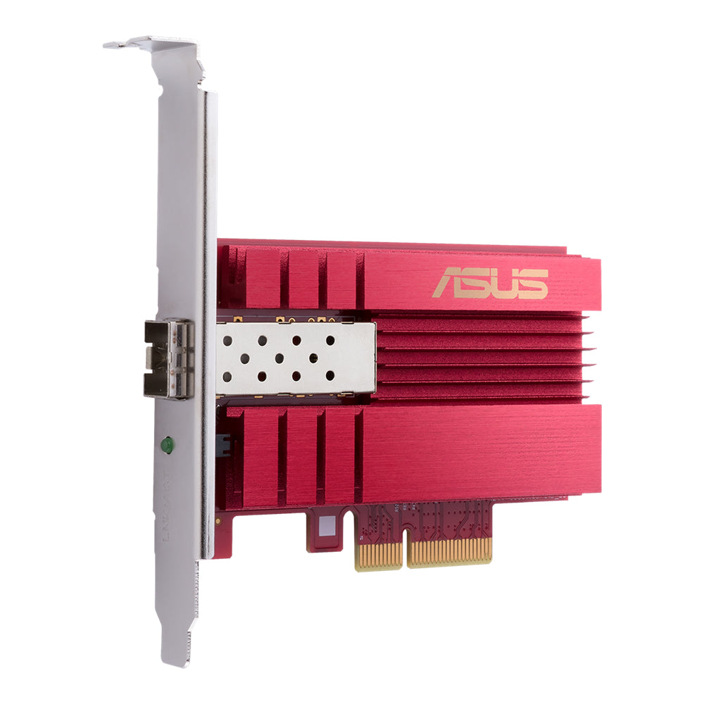 Asus XG-C100F ASUS XG-C100F PCI Express 10-Gigabit SPF+ PCIe Network Adapter, Built-in QoS technology