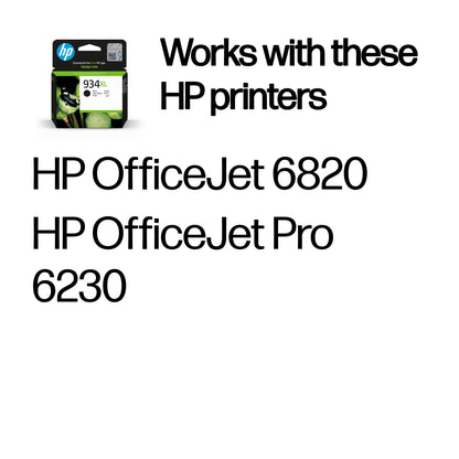 HP Inc. INK CARTRIDGE NO 934 XL Black/ES