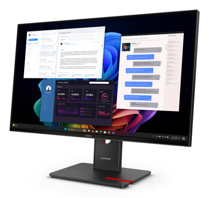 Lenovo Monitor ThinkVision T27ud-40 27" IPS 4K AG 350cd 1500:1 60Hz MC60 Camera Dock Tilt Swivel Lift Pivot