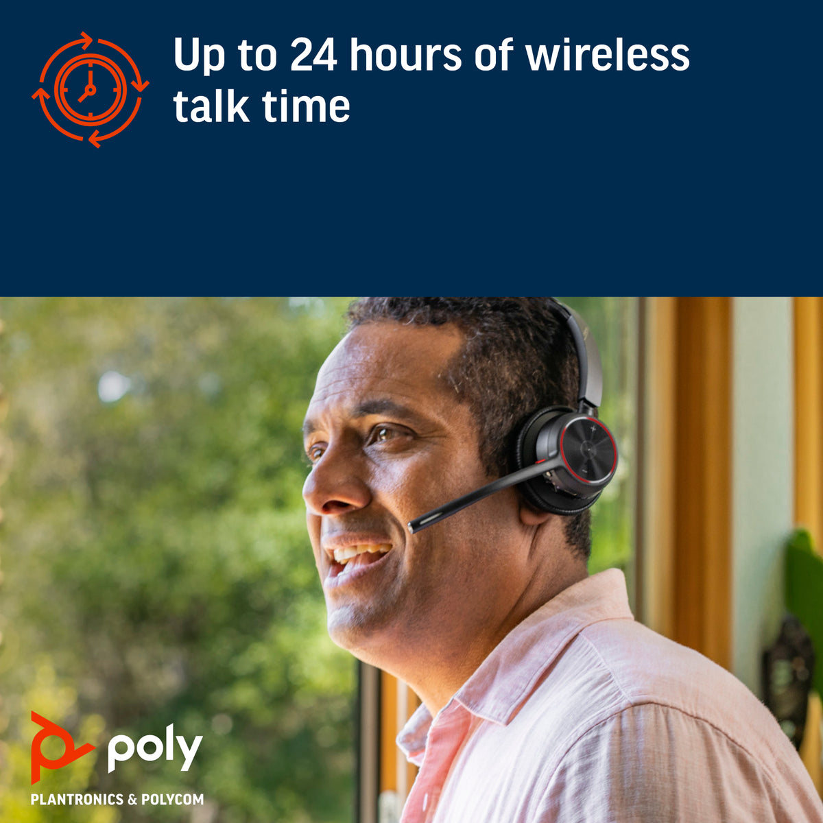 HP Inc. Poly Voyager 4320 USB-C Headset +BT700 dongle