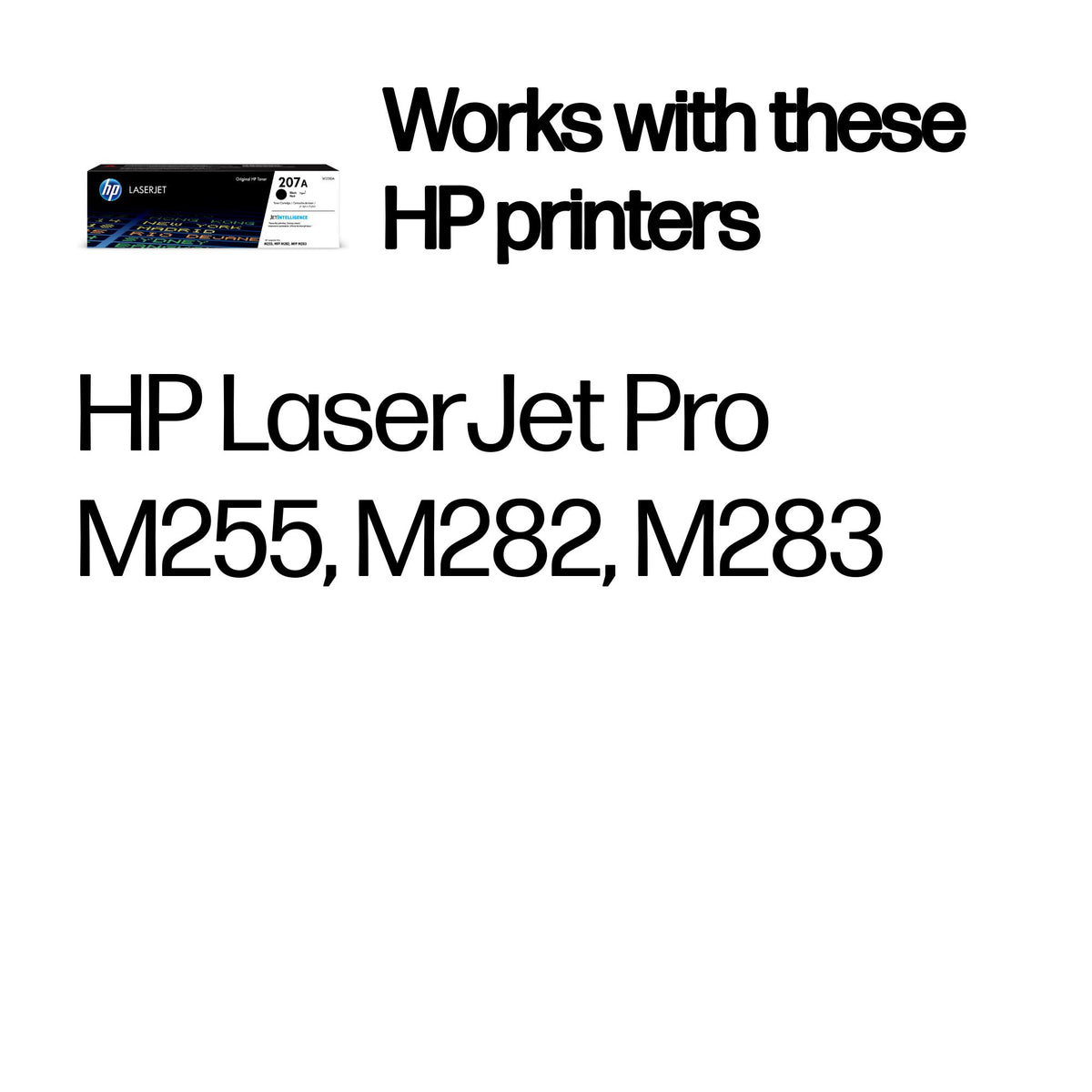 HP Inc. HP 207A Black LASERJET TONER/CARTRIDGE