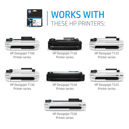 HP Inc. INK CARTRIDGE NO 711/Black 80 ML