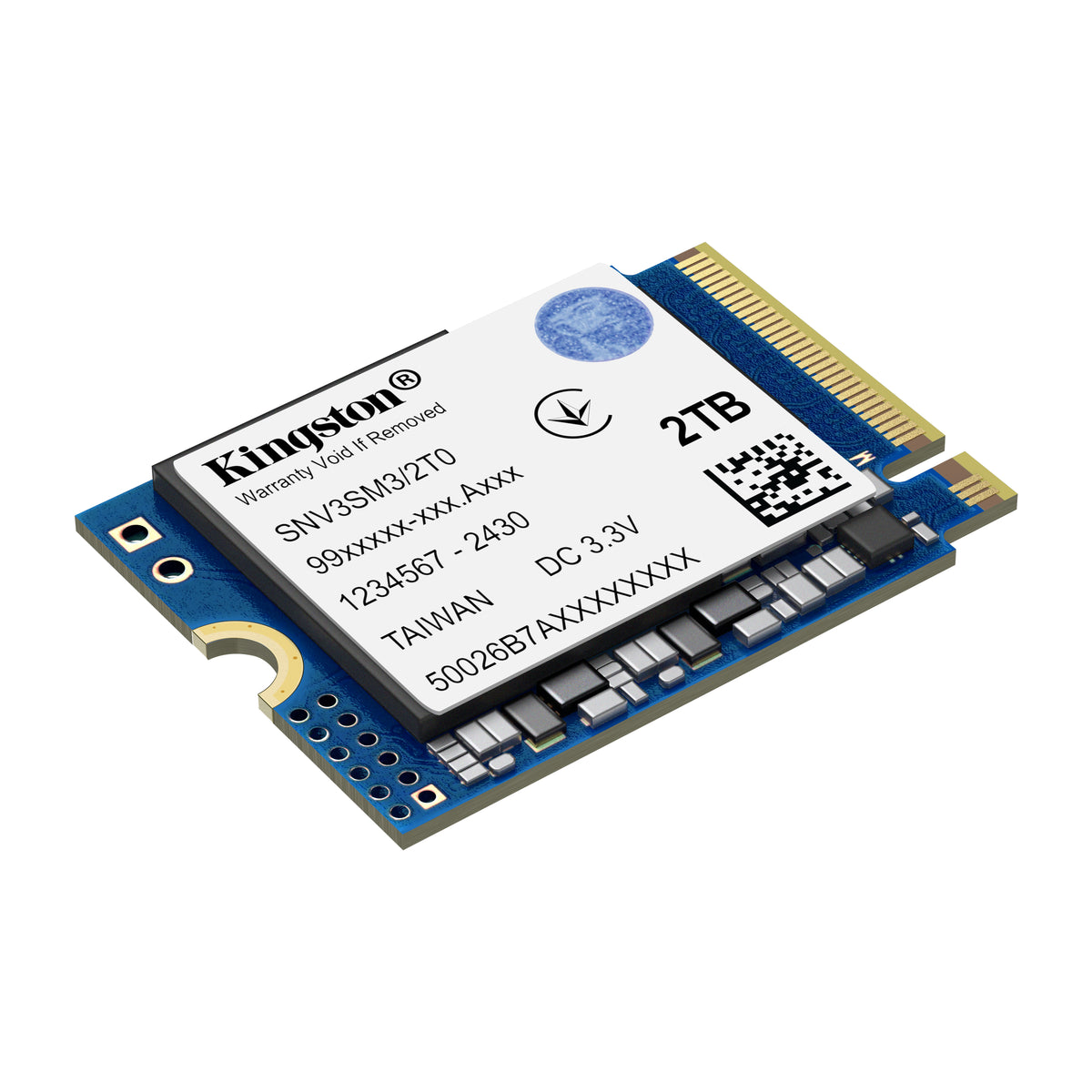 Kingston 2000G NV3 M.2 2230/PCIE 4.0 NVME SSD