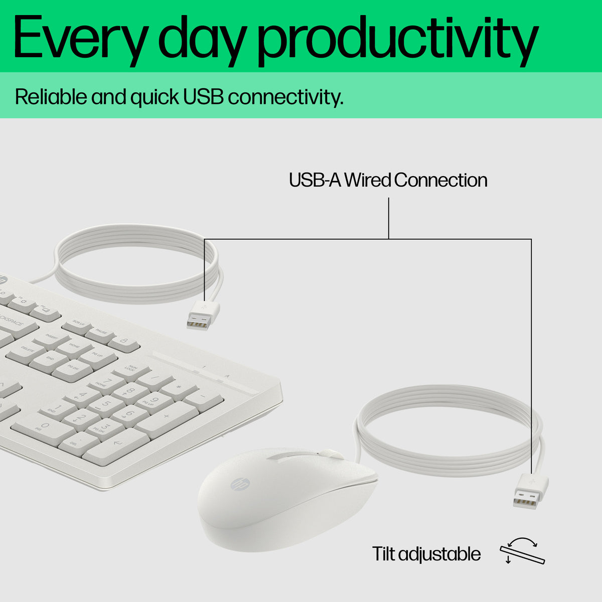 HP Inc. HP 225 WIRED MOUSE AND KB G2/.