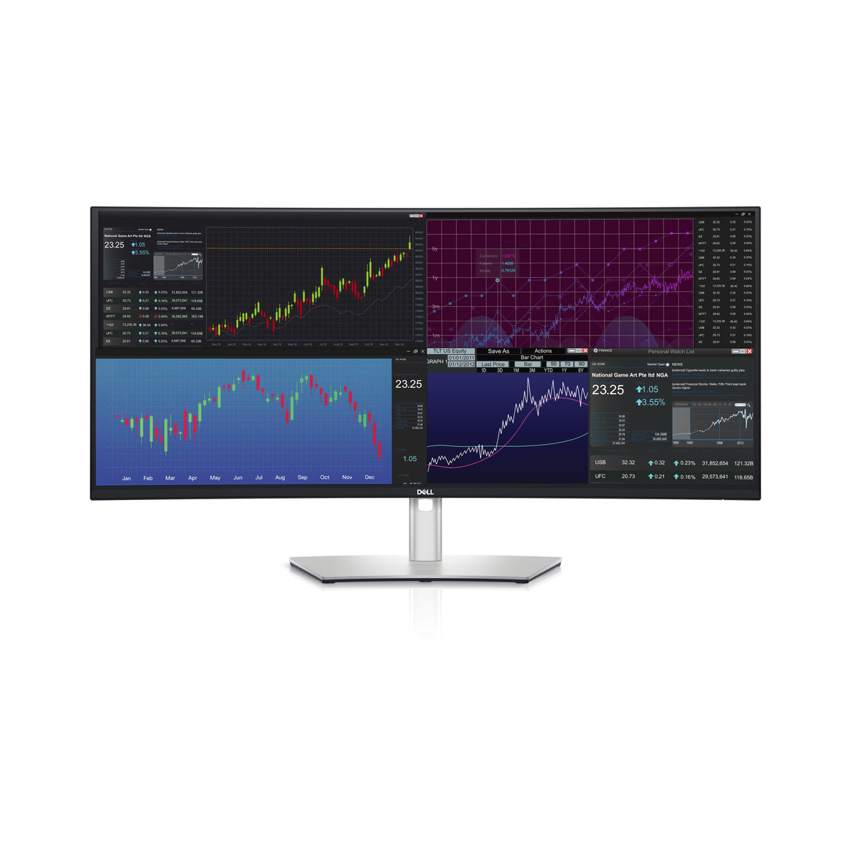 Dell UltraSharp 38 Curved USB-C Hub Monitor - U3824DW - 95.25cm (37.5)