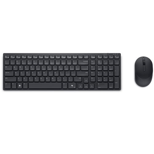 Dell Pro Compact Silent Keyboard and Mouse - KM555 - US International (QWERTY)