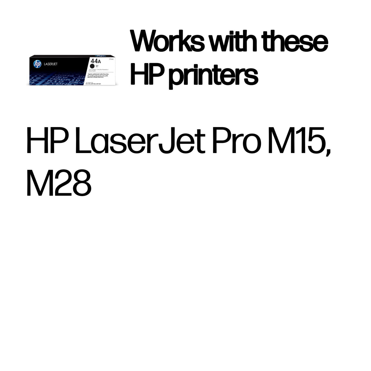 HP Inc. HP 44A ORIGINAL LASERJET/TONER CARTRIDGE