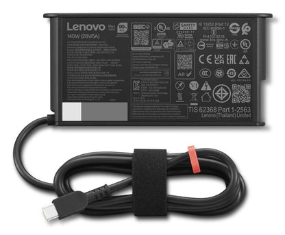 Lenovo ThinkPad Mobile Workstation 140W USB-C GaN Slim AC Adapter -EU