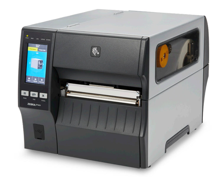 Zebra Drukarka ZT421; 6", 300 dpi, Serial, USB, 10/100 Ethernet, Bluetooth 4.1/MFi, USB Host, EZPL