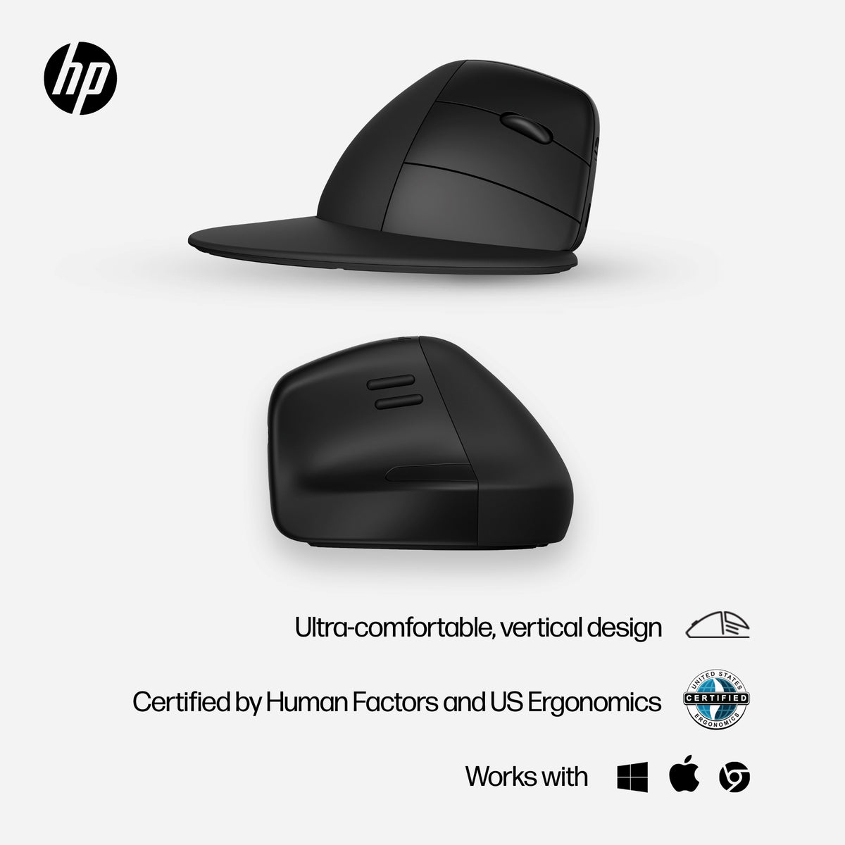 HP Inc. HP 925 Ergo VRTCL Wireless Mouse