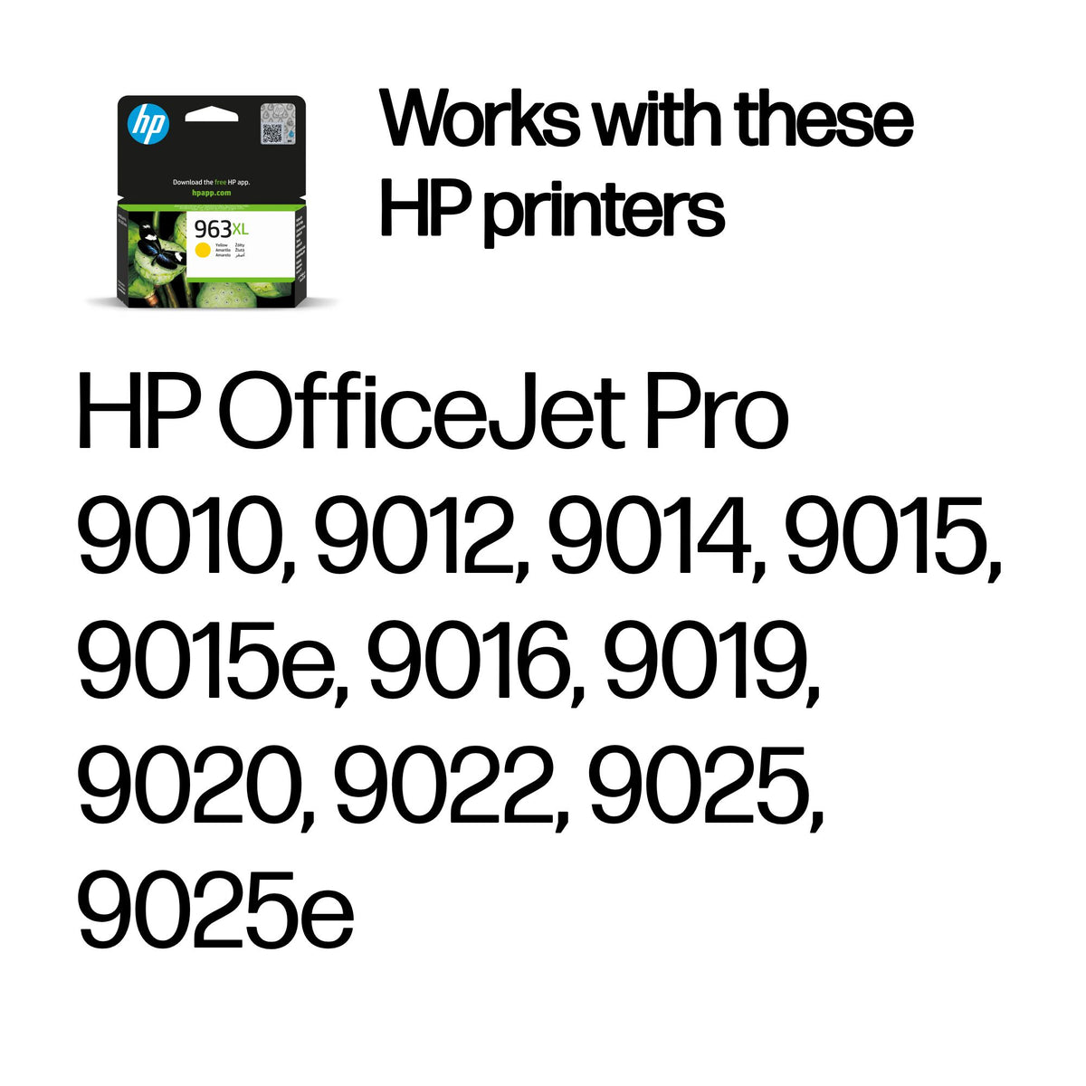 HP Inc. INK CARTRIDGE NO 963XL YELLOW/ES