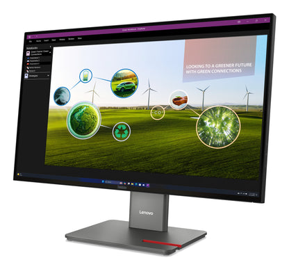 Lenovo Monitor ThinkVision P27Q-40 27" IPS QHD AG 4ms 350cd 1500:1 120Hz Daisy HUB Tilt Swivel Lift Pivot