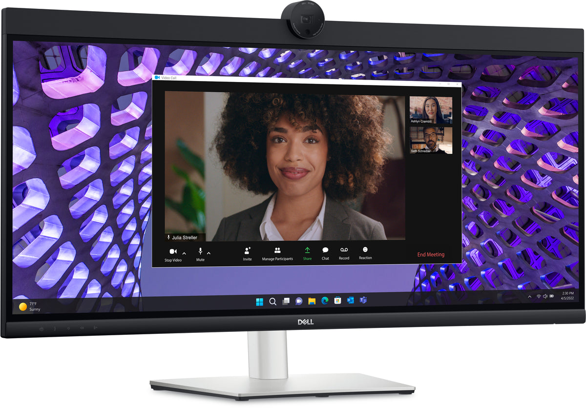 Dell 34 Curved Video Conferencing Monitor - P3424WEB, 86.71cm (34.1")