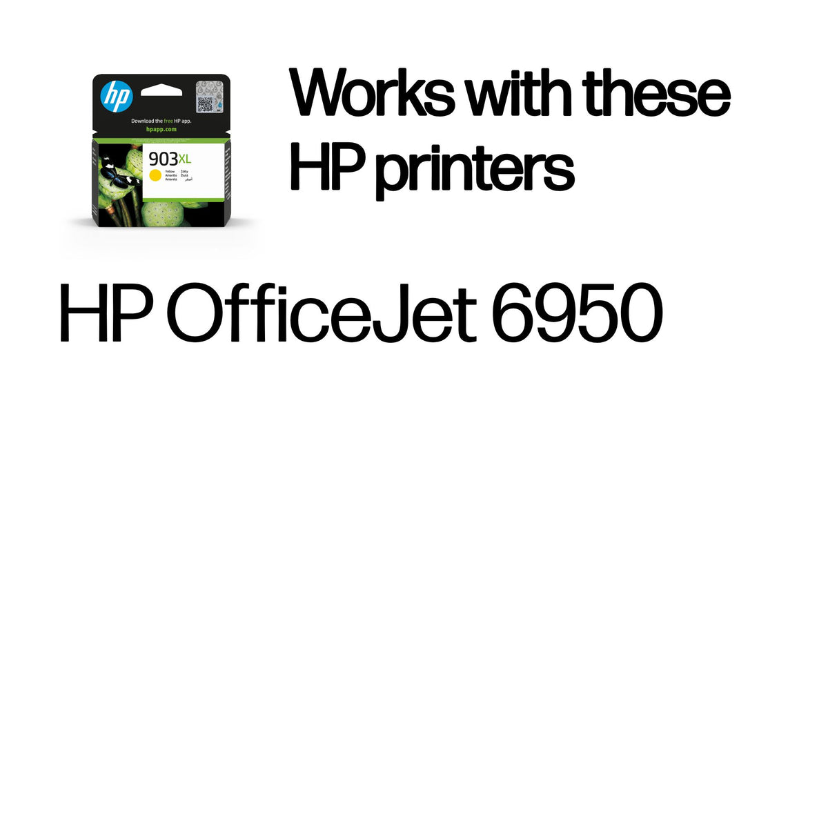 HP Inc. HP 903XL HIGH YIELD YELLOW/ORIGINAL INK CARTRIDGE
