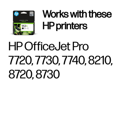 HP Inc. INK CARTRIDGE NO 953XL Black/ES
