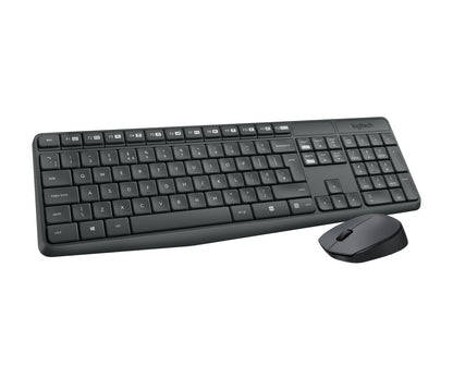 Logitech MK235 Wireless Keyboard / Mouse/COMBO Grey-DEU-2.4GHZ-CENTRAL