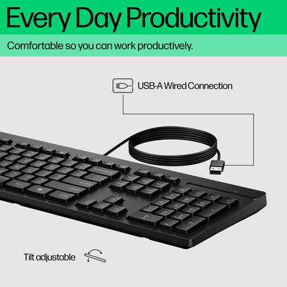 HP Inc. HP 125 G2 USB WD KEYBOARD/INTL ENGLISH