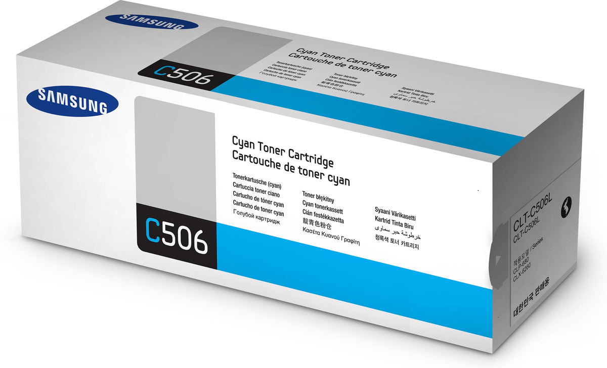 HP Inc. SA CLT-C506L H-YLD CYAN TONER/SAMSUNG
