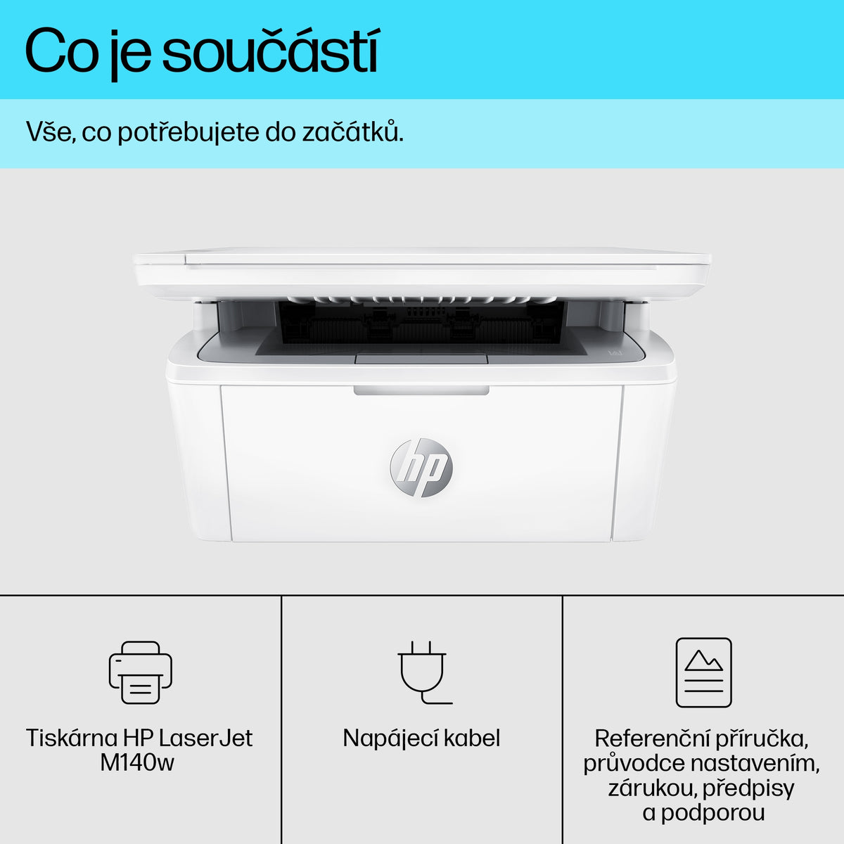 HP Inc. HP LaserJet MFP M140w Printer