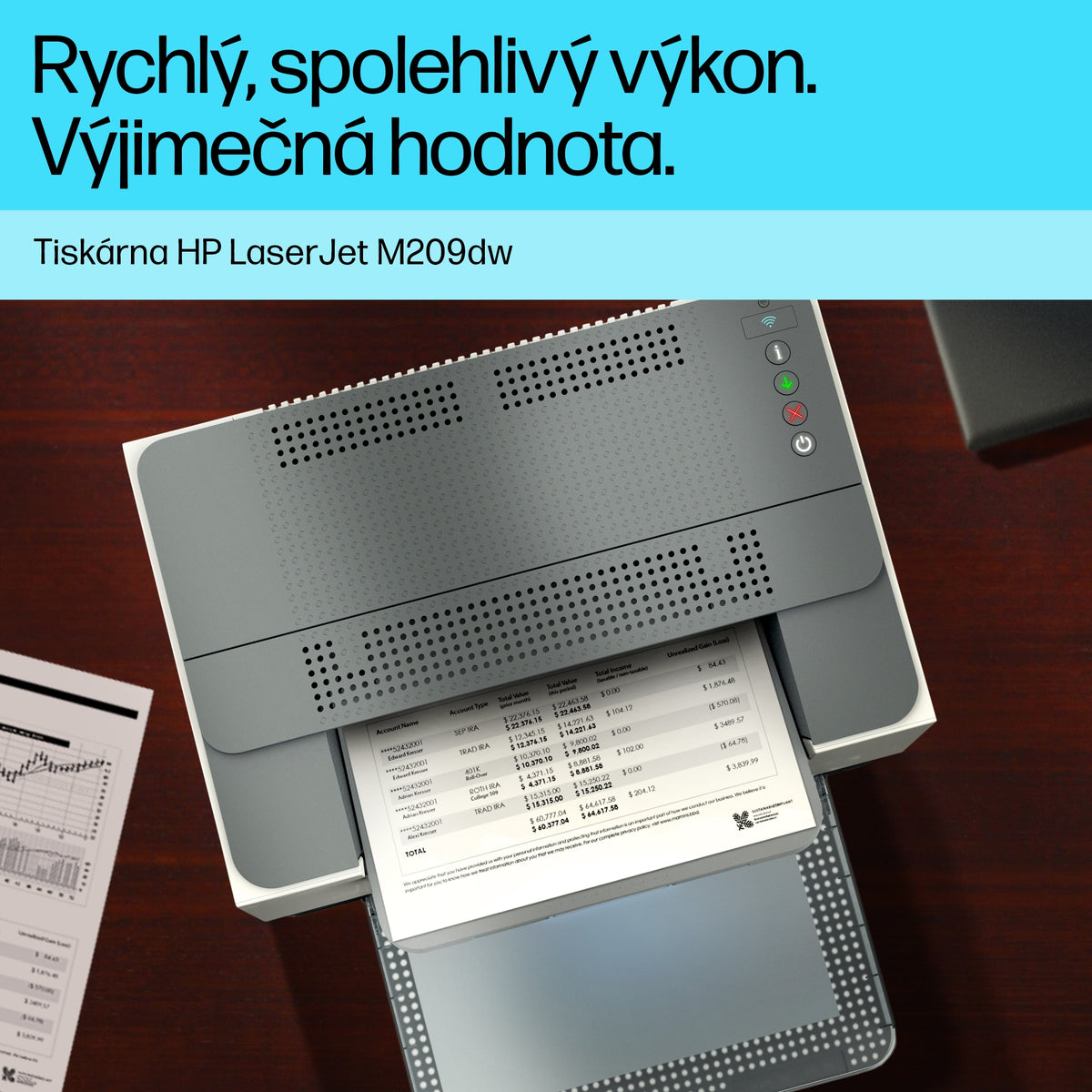HP Inc. HP LaserJet M209dw Printer