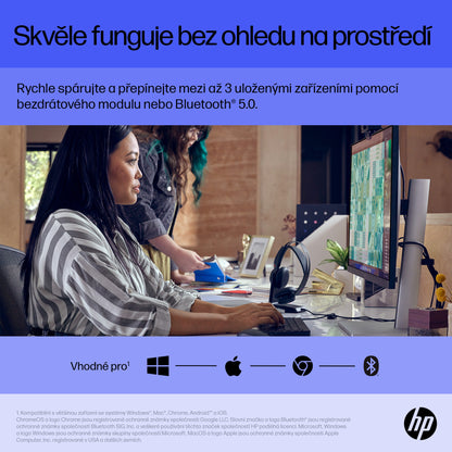 HP Inc. HP 715 RECHBL Mult-Dvc Bluetooth Mouse
