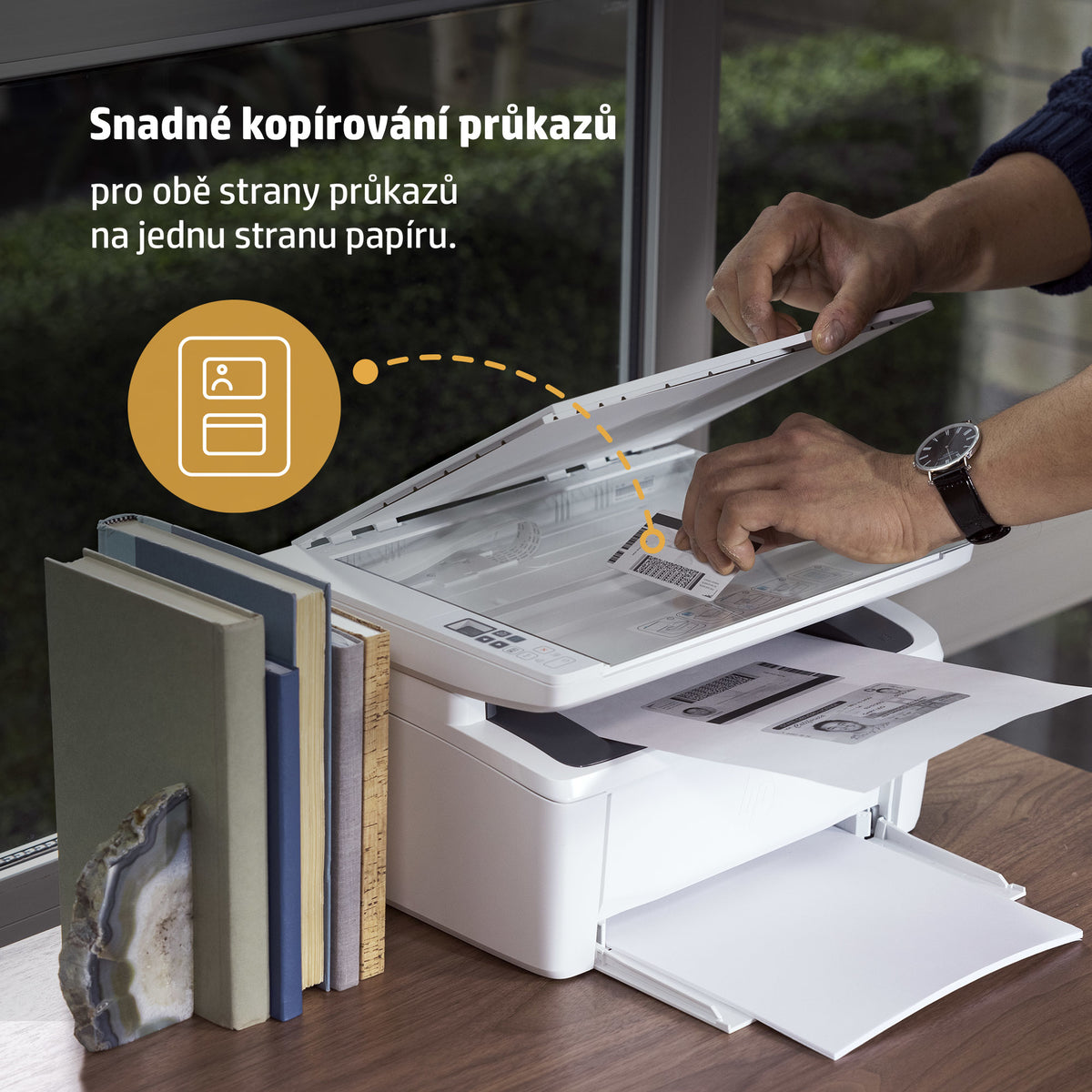 HP Inc. HP LaserJet MFP M140w Printer