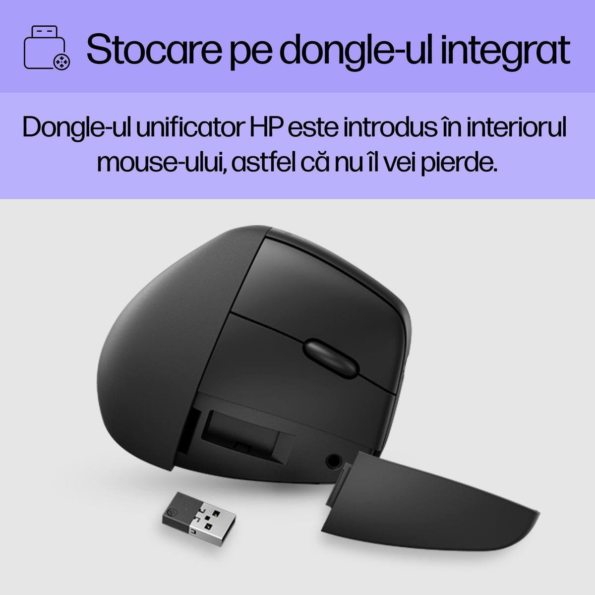 HP Inc. HP 925 Ergo VRTCL Wireless Mouse