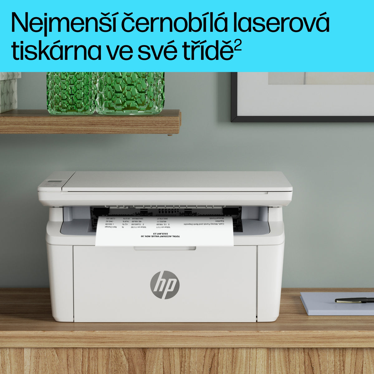 HP Inc. HP LaserJet MFP M140w Printer