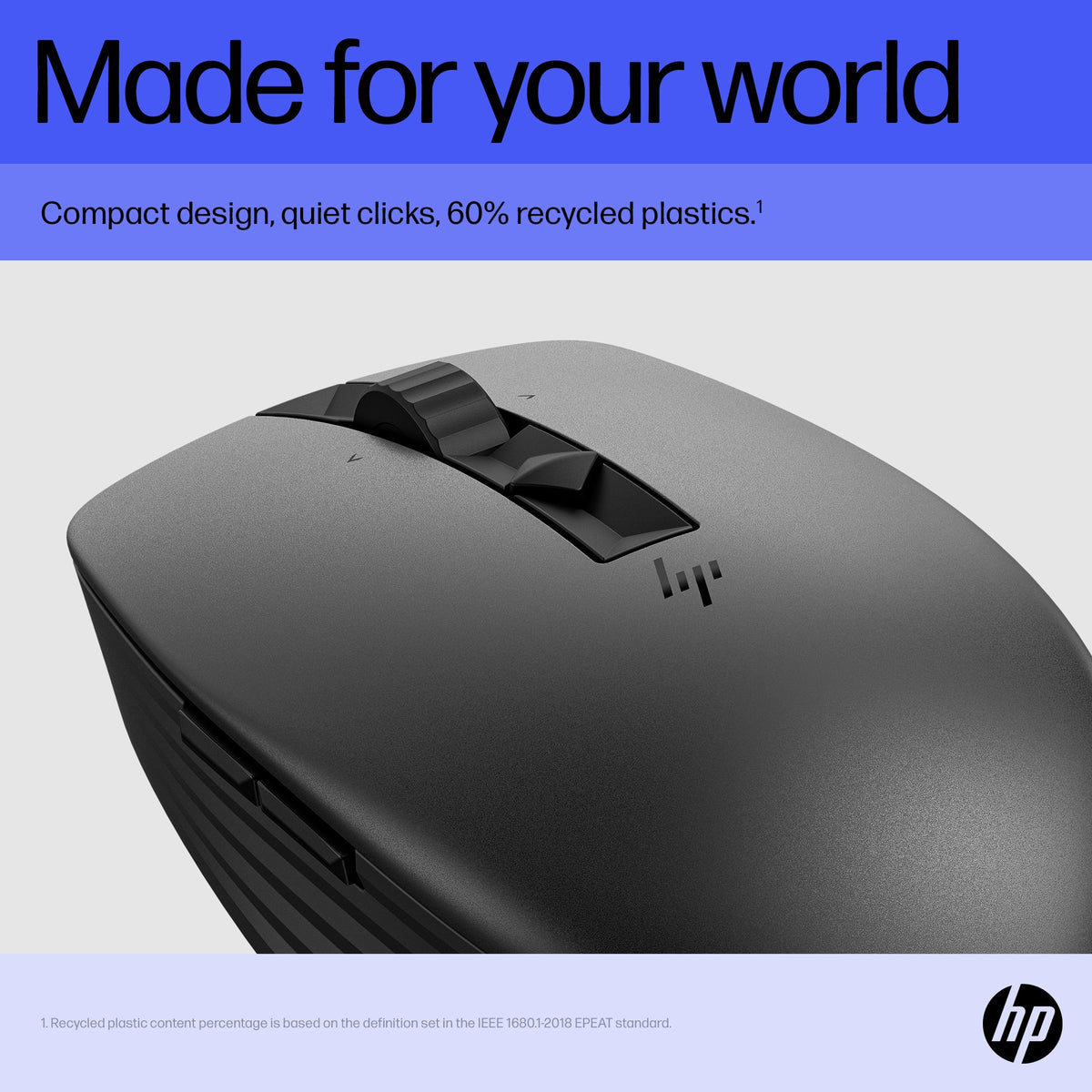 HP Inc. HP 715 RECHBL Mult-Dvc Bluetooth Mouse