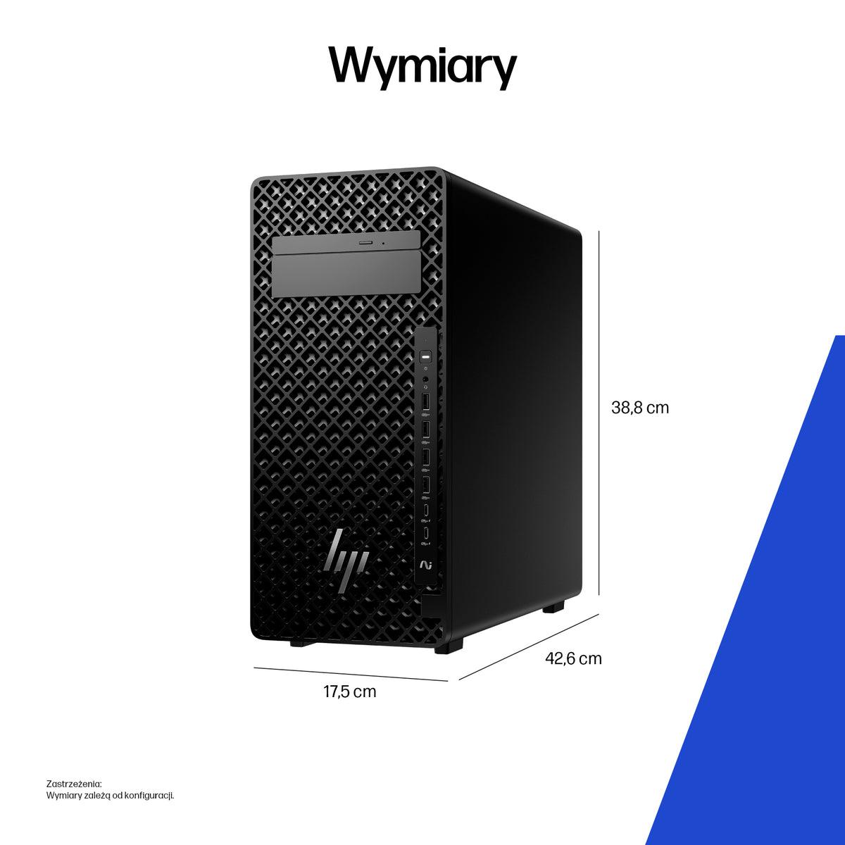 HP Inc. HP Z2 Tower G1i Ultra 7 265 1TB 32GB NVIDIA ProVis RTX A1000 8G W11P 3/3/3