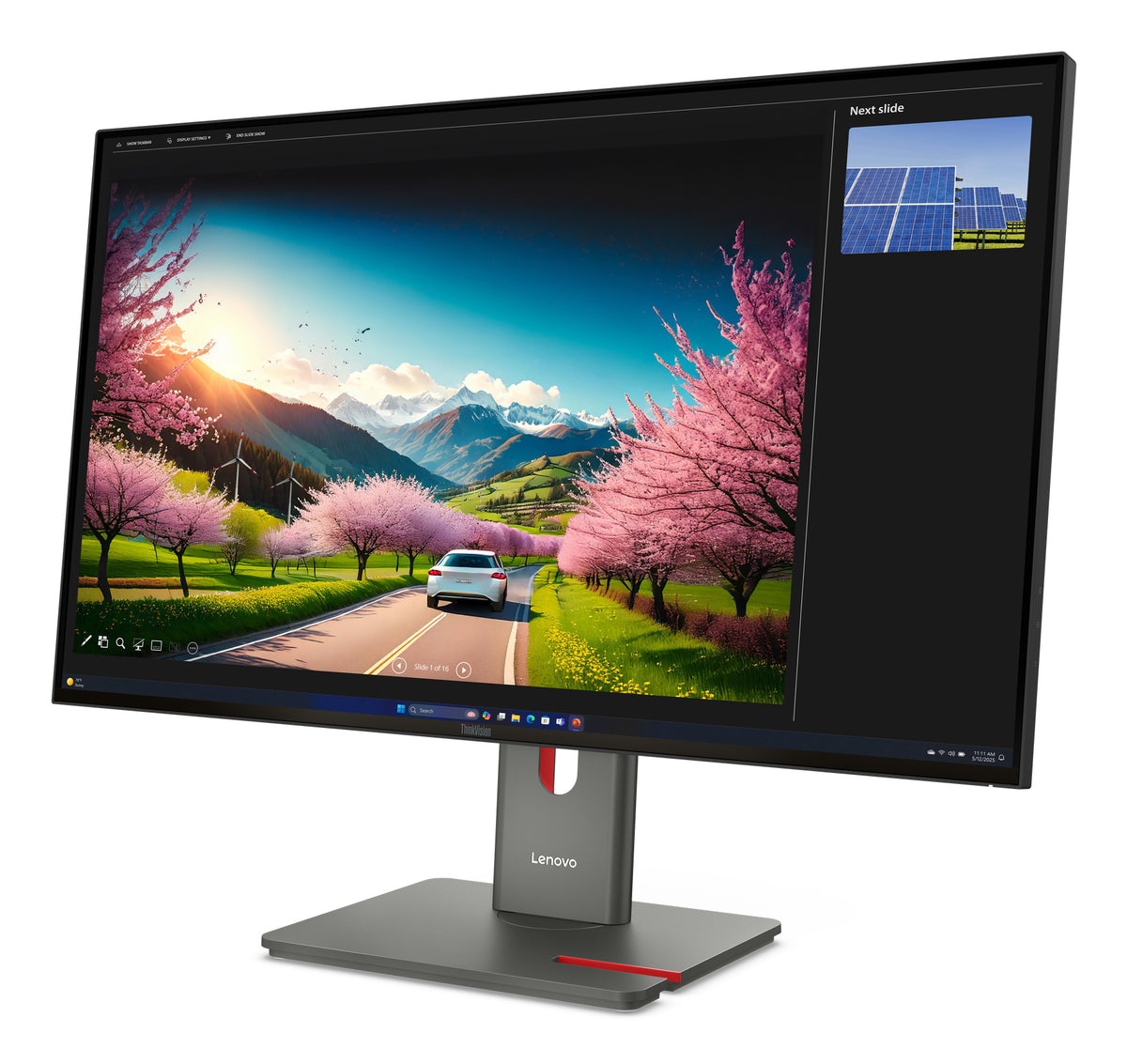 Lenovo Monitor ThinkVision P32UD-40 31,5" IPS 4K UHD AG 4ms 350 cd 1500:1 120Hz Dock Daisy Tilt Swivel Lift Pivot 1mTB