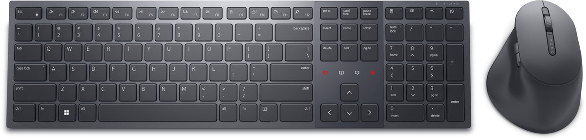 Dell Pro Premium Collaboration Keyboard and Mouse - KM900 - US International (QWERTY)