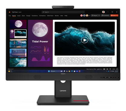 Lenovo Monitor ThinkVision TIO27 G7 27" IPS QHD AG 4ms 350cd 1500:1 120Hz HUB Speakers Camera Tilt Swivel Lift Pivot