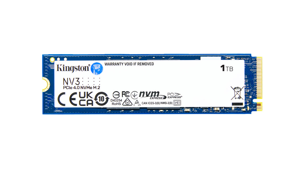 Kingston 1000G NV3 M.2 2280 NVME SSD/PCIE 4.0 NVME SSD