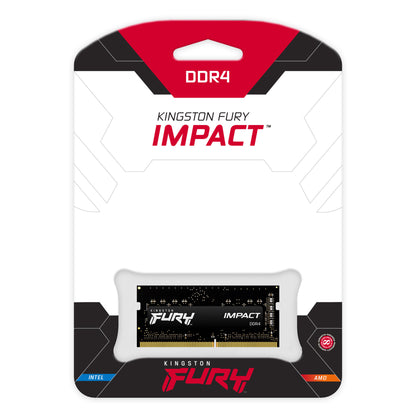 Kingston 16GB DDR4-3200MHZ CL20 SODIMM/FURY IMPACT