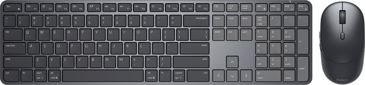 Dell Pro 7 Slim Keyboard and Mouse - KM726 - US International (QWERTY)